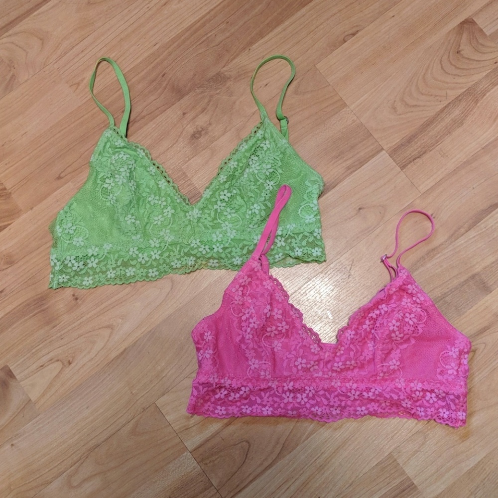 Gilly Hicks lace bralettes